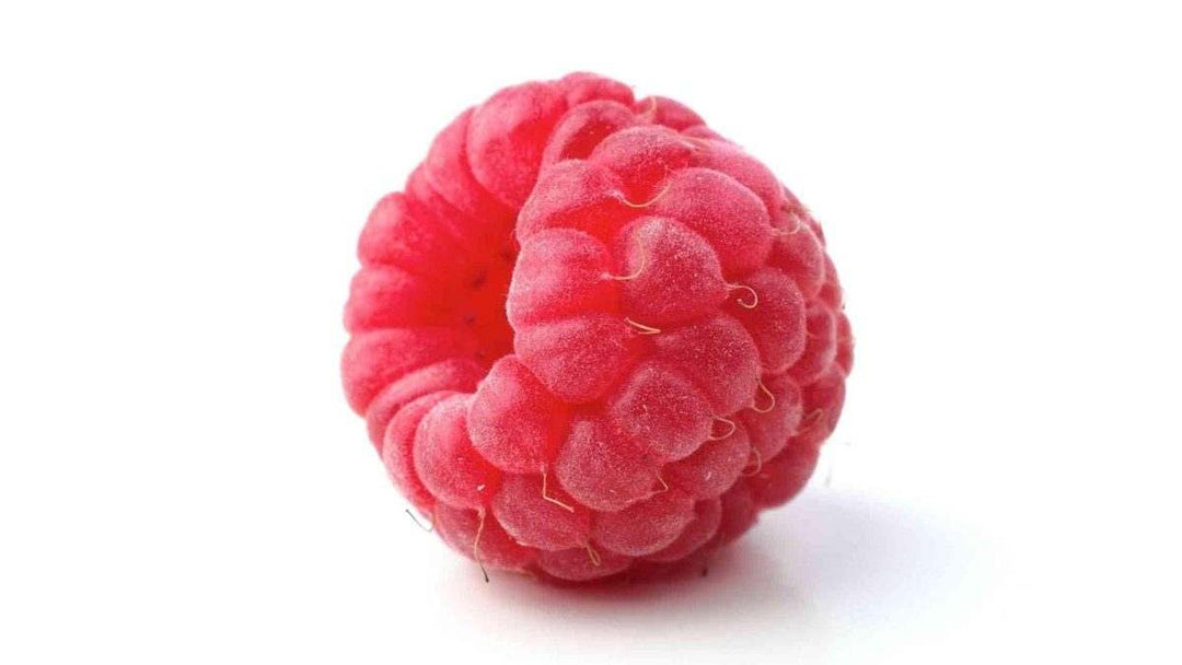 stock photo of a red raspberry