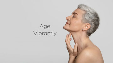 Stock image of a vibrant looking, older woman